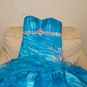 Blue Quince/prom dress
